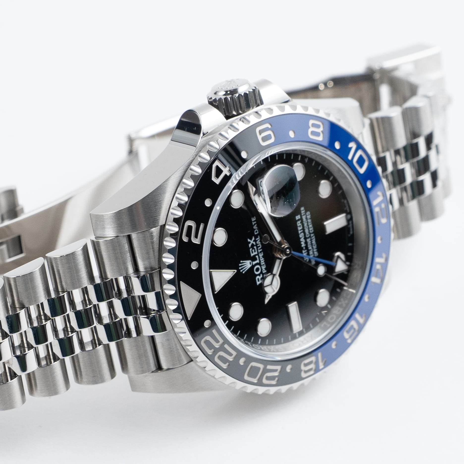GMT-Master II Steel Jubilee Black Dial "Batgirl" 40mm Product Image 3