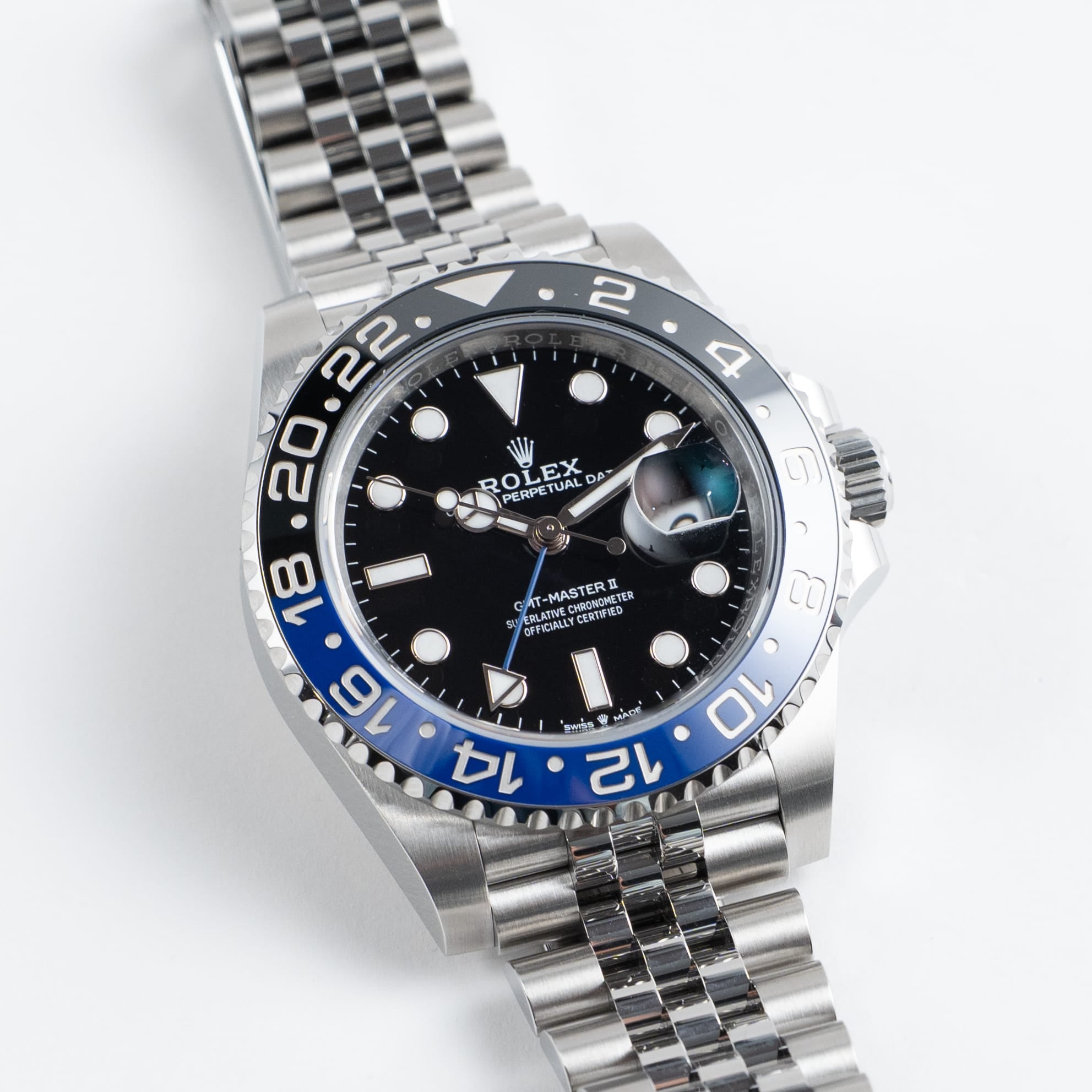 GMT-Master II Steel Jubilee Black Dial "Batgirl" 40mm Product Image 1