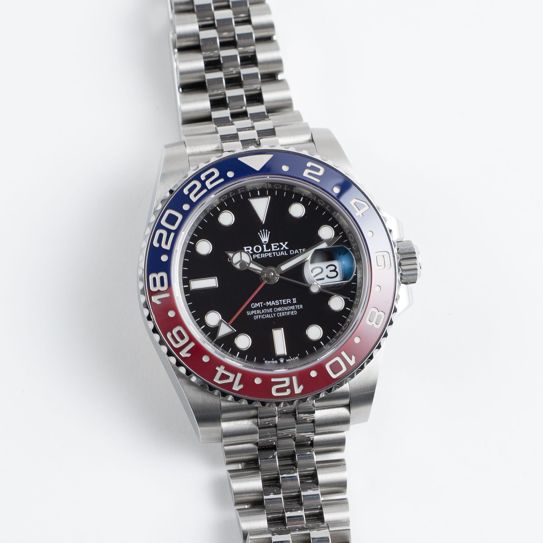 GMT-Master II Steel Jubilee Black Dial "Pepsi" 40mm Product Image 1