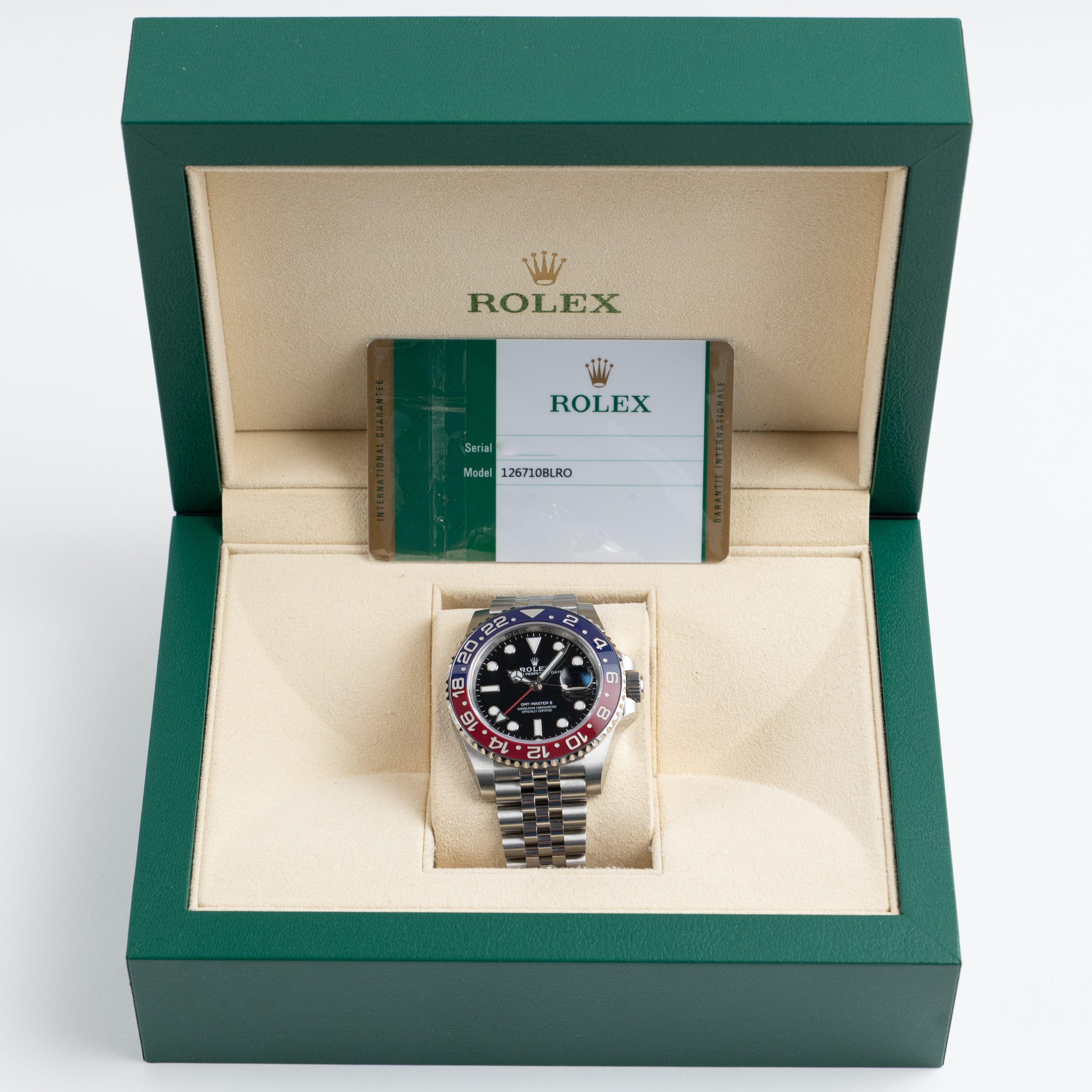 GMT-Master II Steel Jubilee Black Dial "Pepsi" 40mm Product Image 10