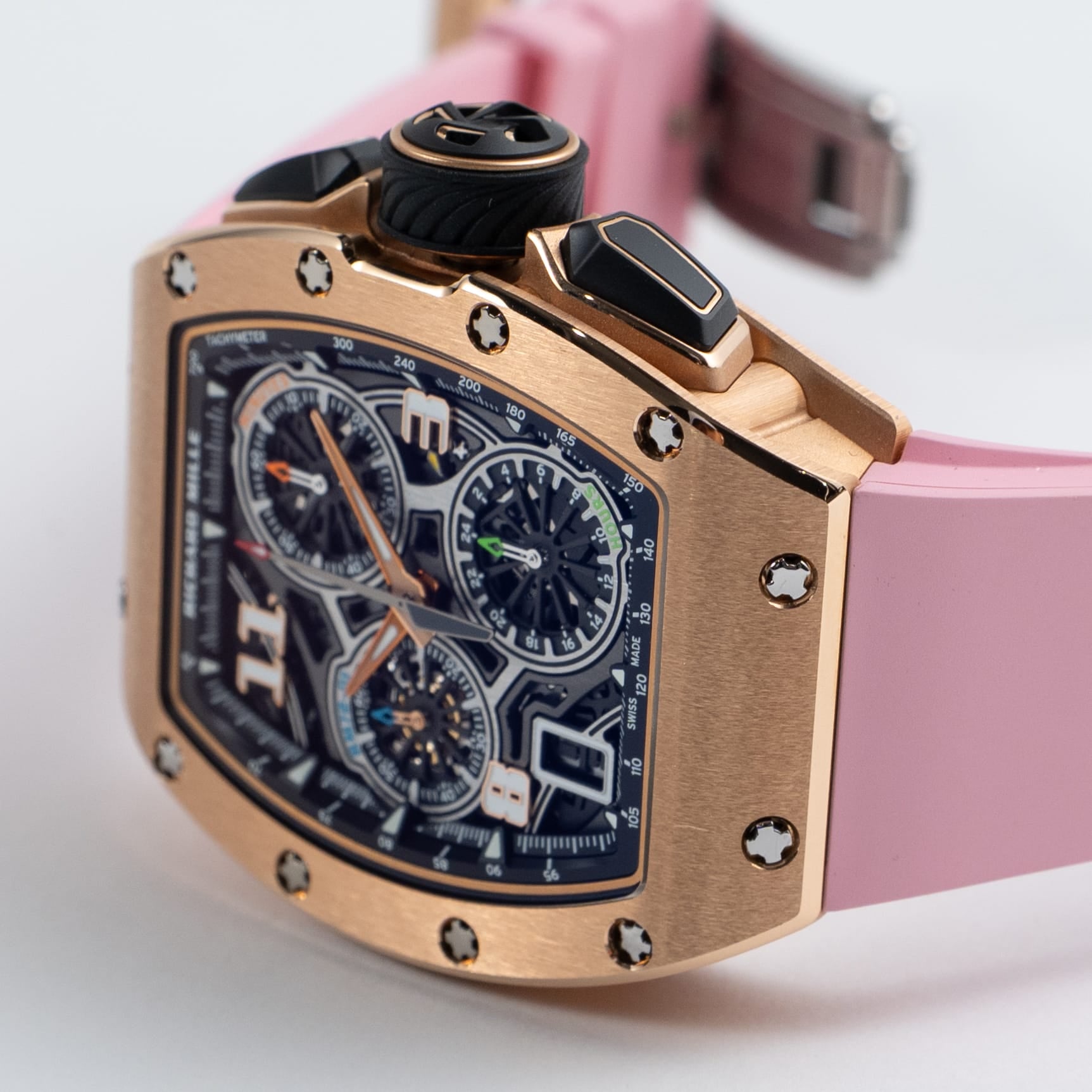 RM72-01 Rose Gold Chronograph Product Image 2