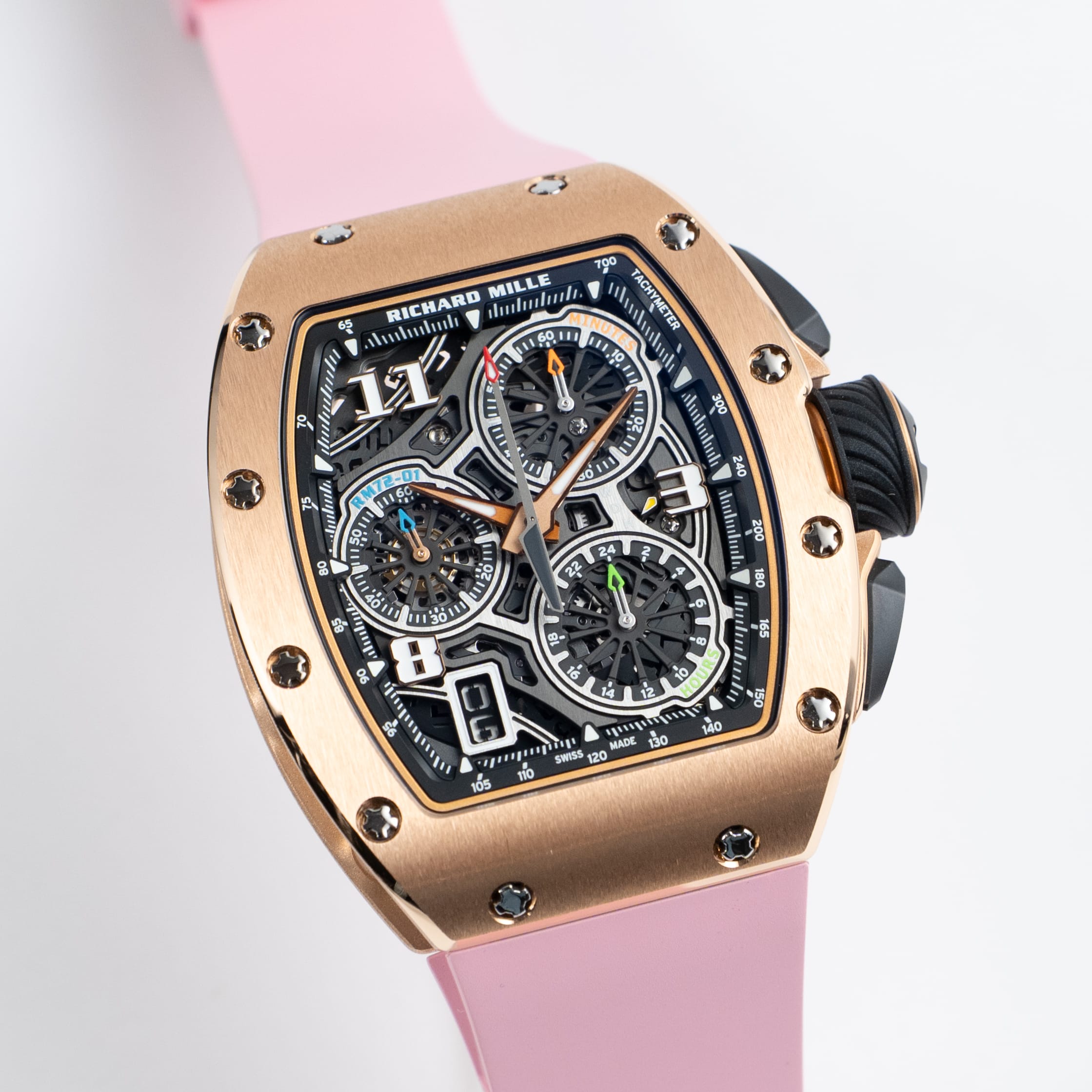RM72-01 Rose Gold Chronograph Product Image 1