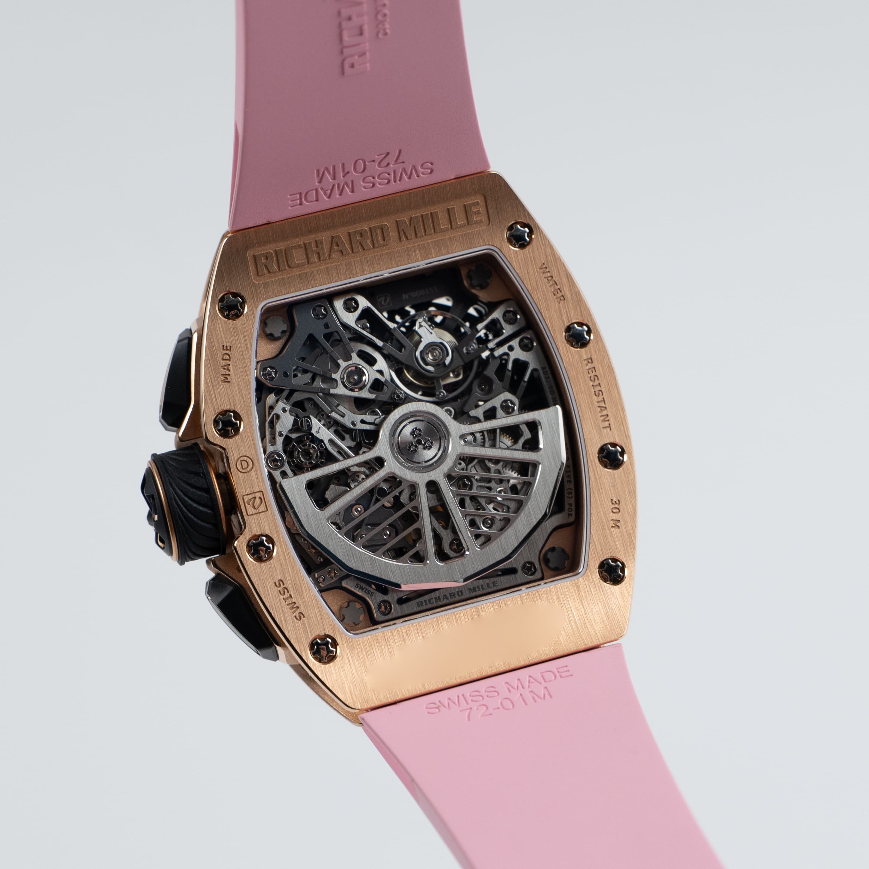 RM72-01 Rose Gold Chronograph Product Image 9