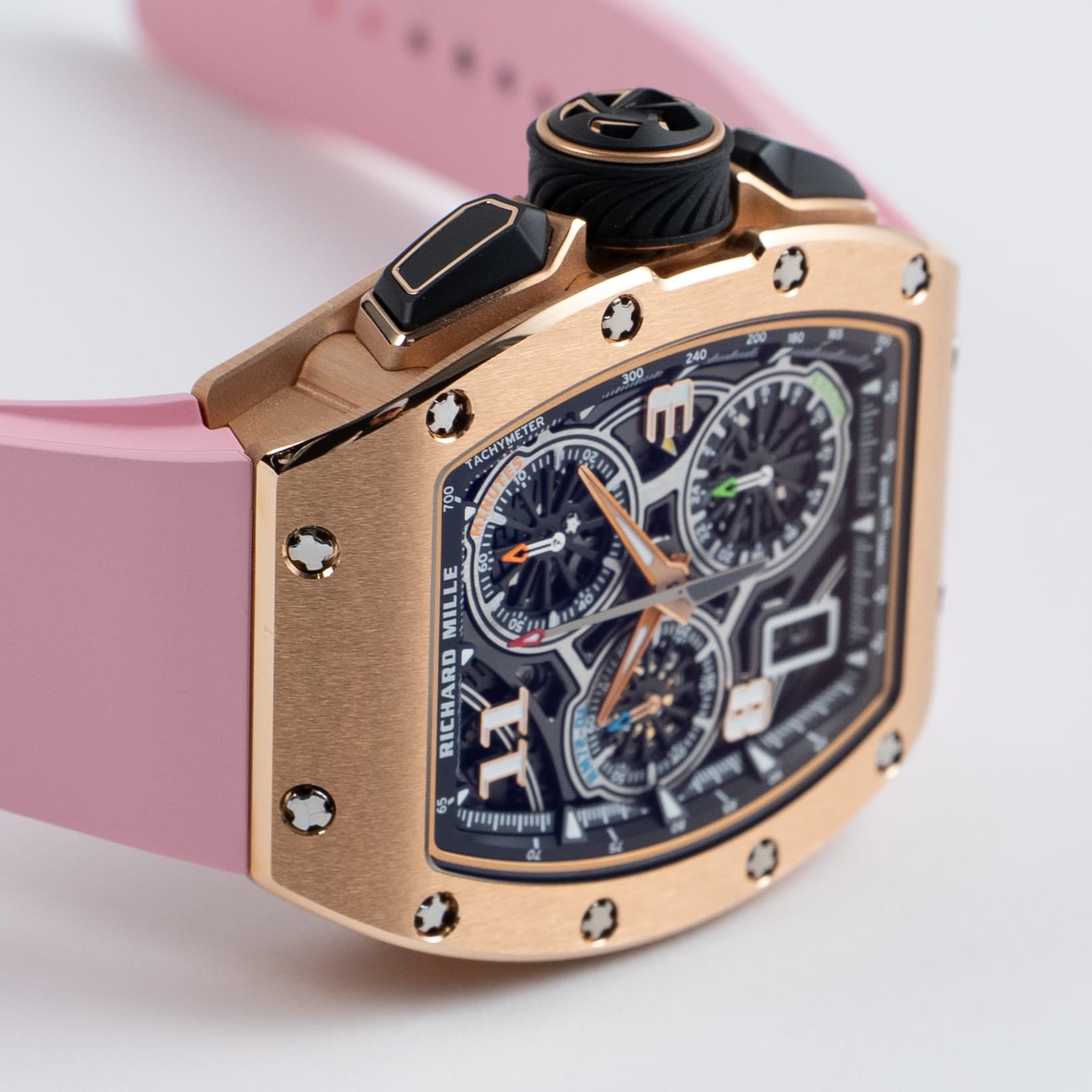 RM72-01 Rose Gold Chronograph Product Image 3