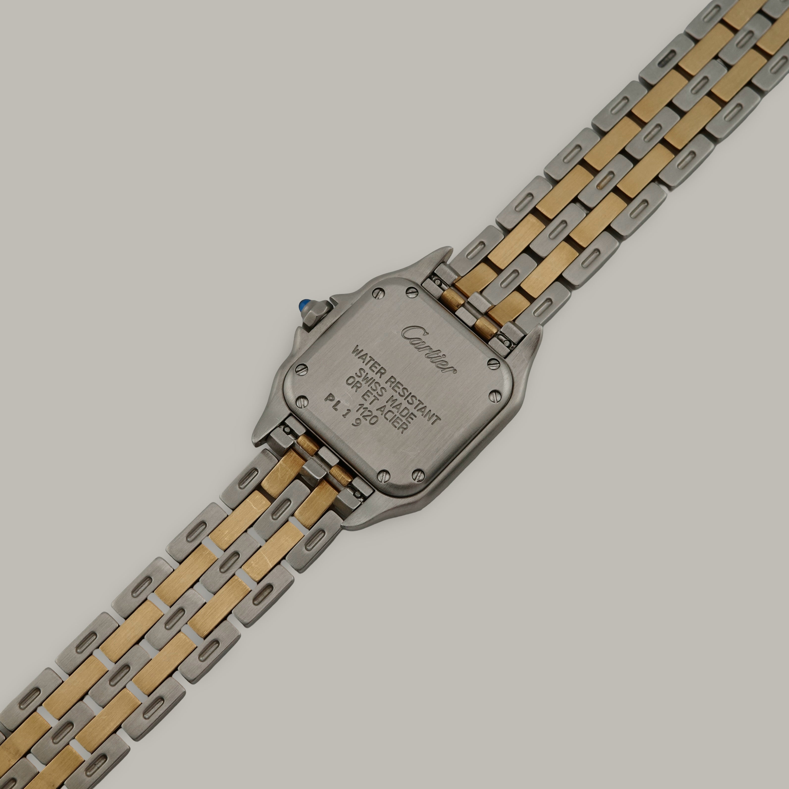 Vintage Panthère de Cartier Yellow Gold & Steel White Dial 22mm Product Image 3