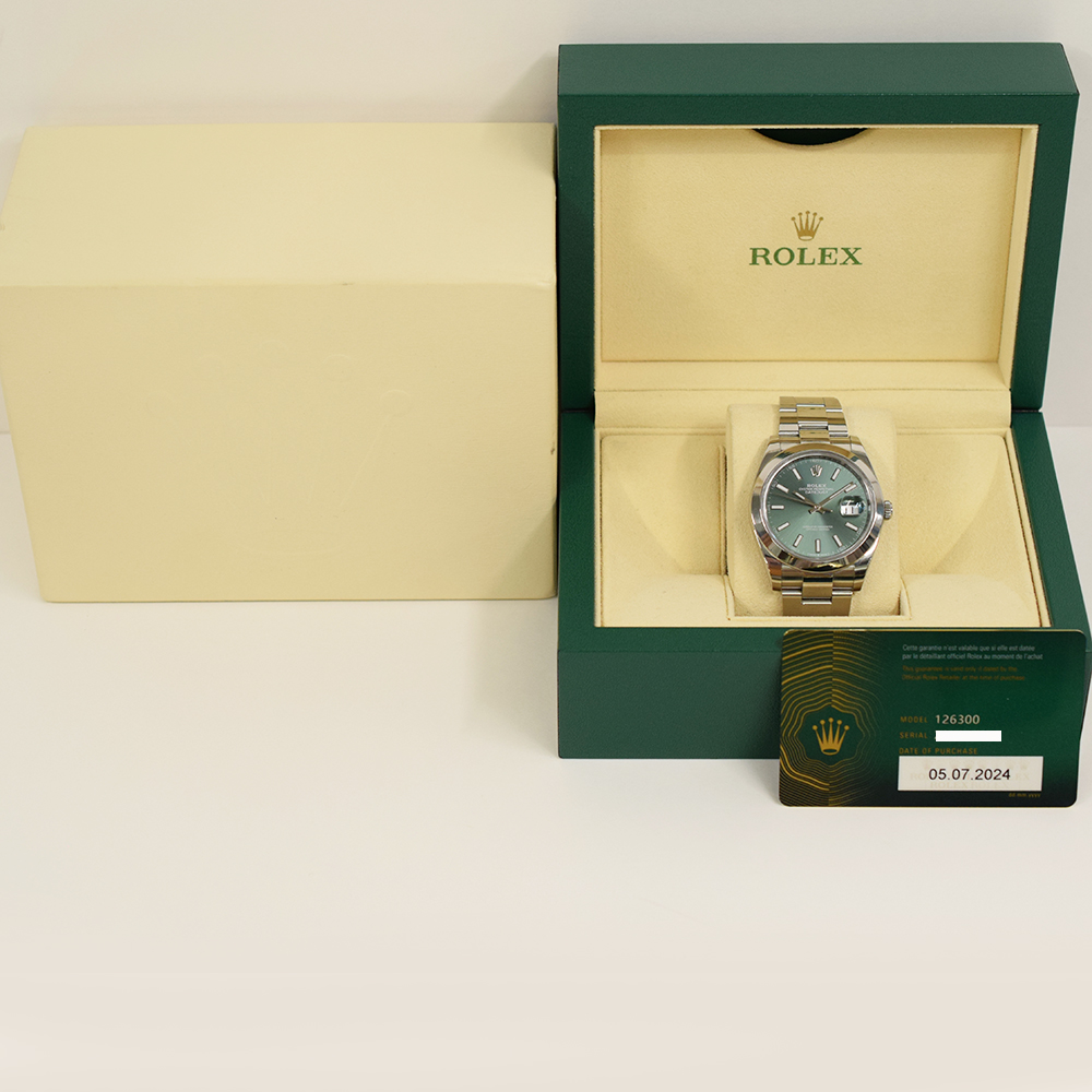 Datejust Steel Green Dial 41mm Product Image 10