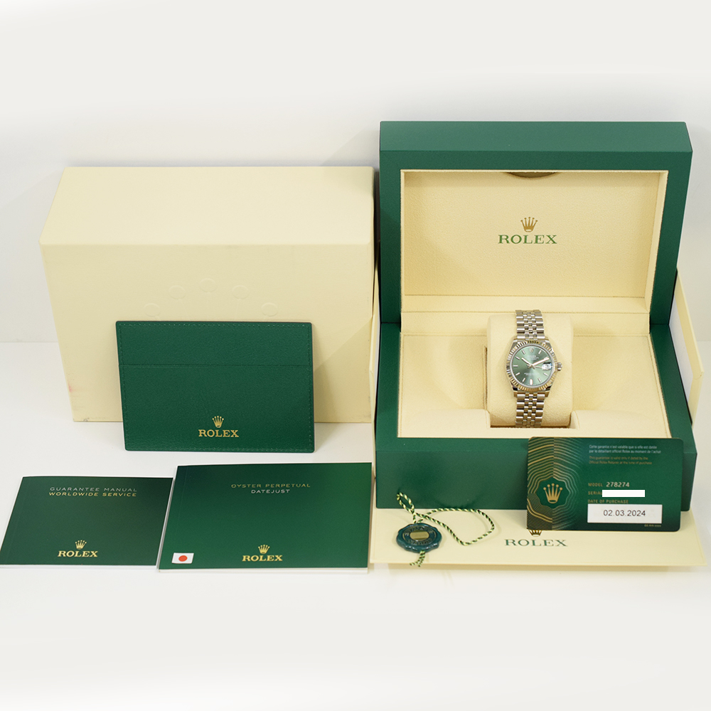 Datejust Steel Jubilee Green Dial 31mm Product Image 10