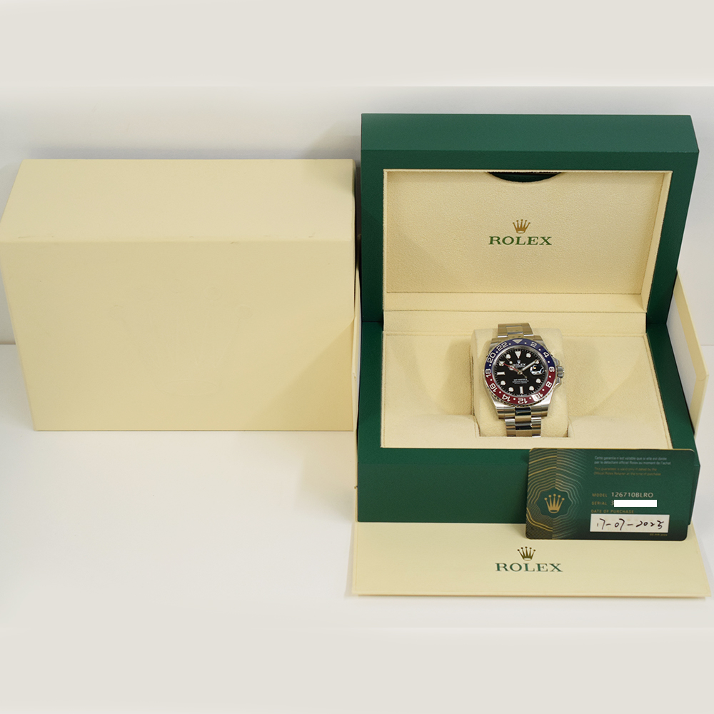 GMT-Master II Steel Black Dial "Pepsi" 40mm Product Image 10