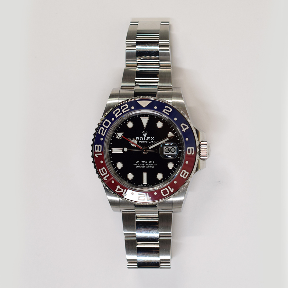 GMT-Master II Steel Black Dial "Pepsi" 40mm Product Image 1