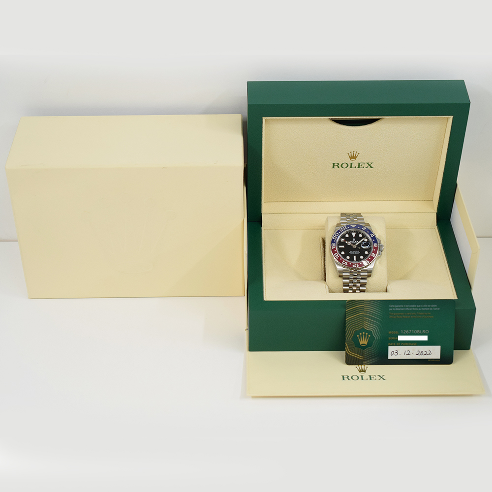GMT-Master II Steel Jubilee Black Dial "Pepsi" 40mm Product Image 10