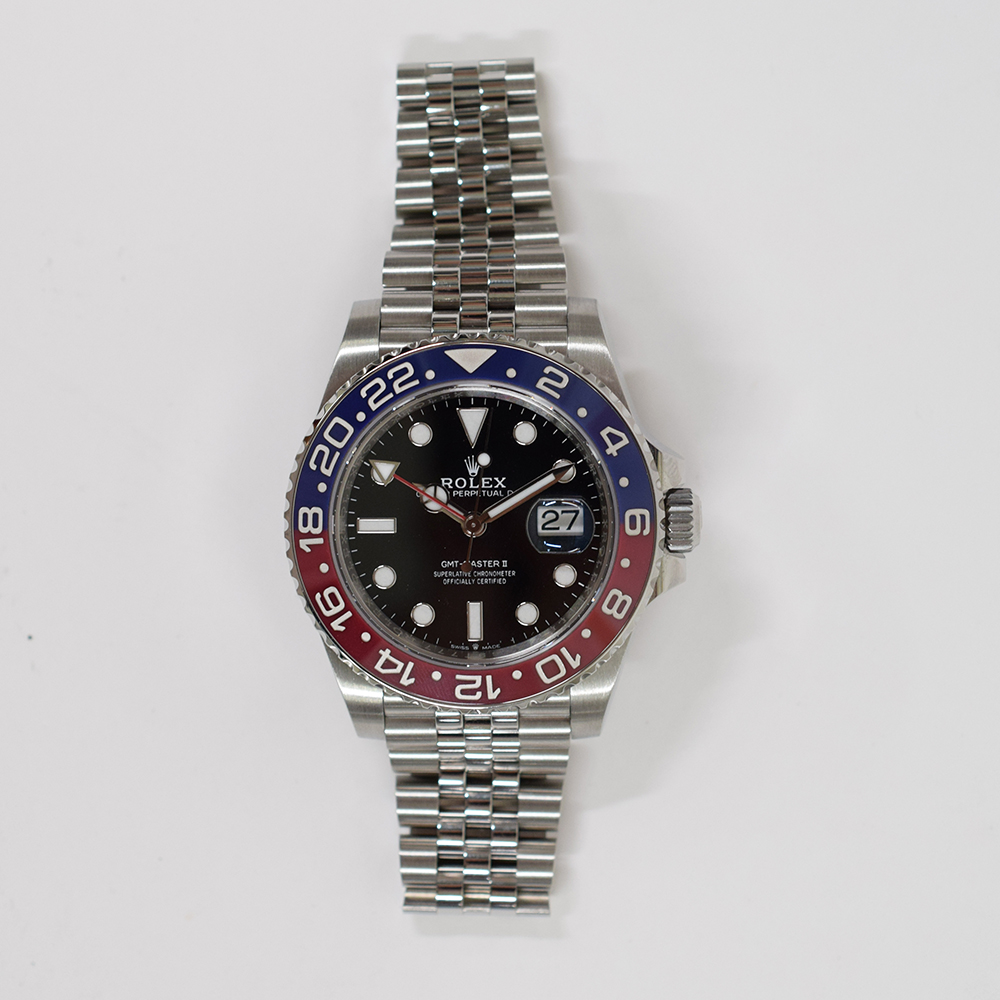 GMT-Master II Steel Jubilee Black Dial "Pepsi" 40mm Product Image 1