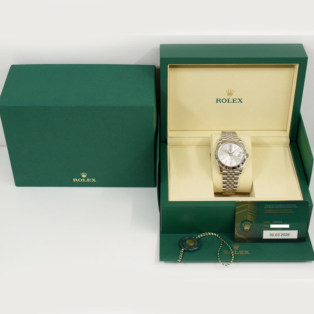 Datejust Steel Jubilee Silver Dial 41mm Product Image 10