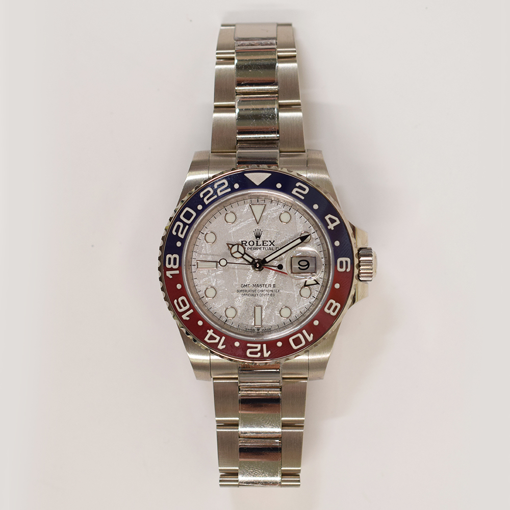 GMT-Master II "Pepsi" White Gold Meteorite Dial 40mm Product Image 1