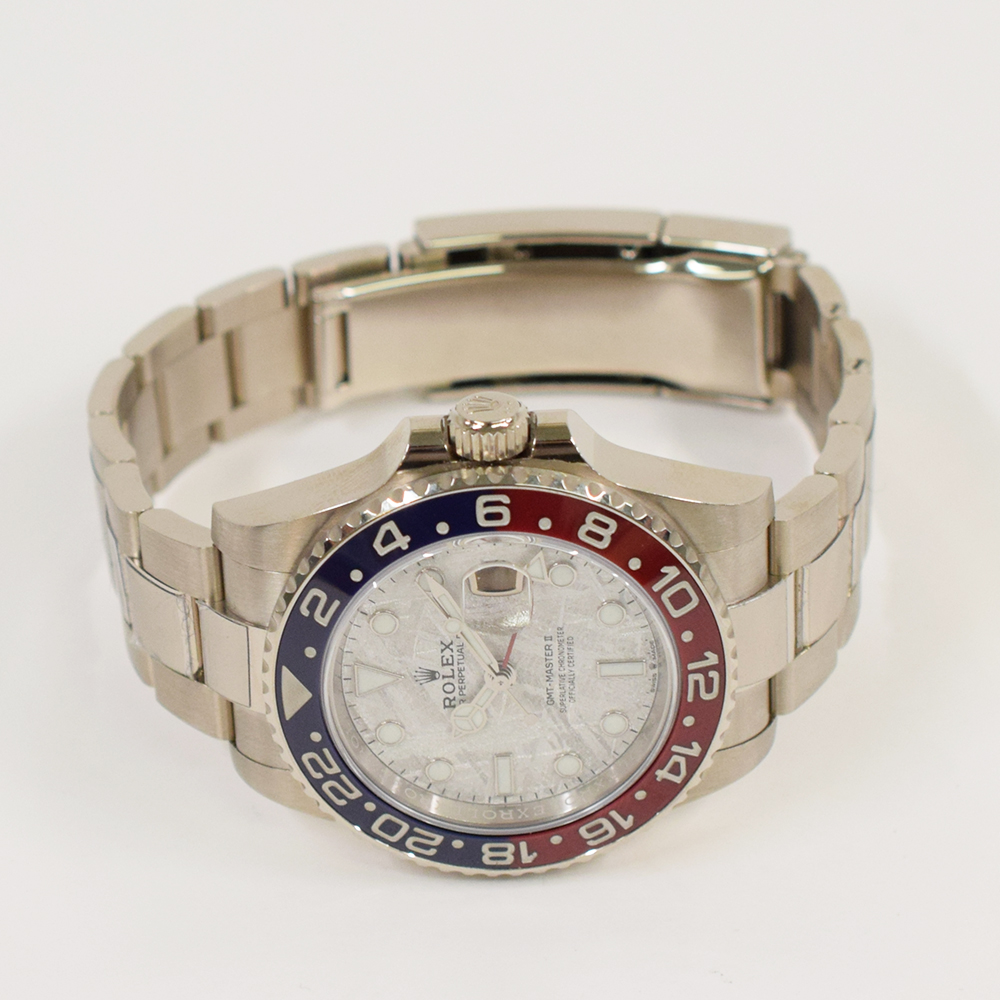 GMT-Master II "Pepsi" White Gold Meteorite Dial 40mm Product Image 2