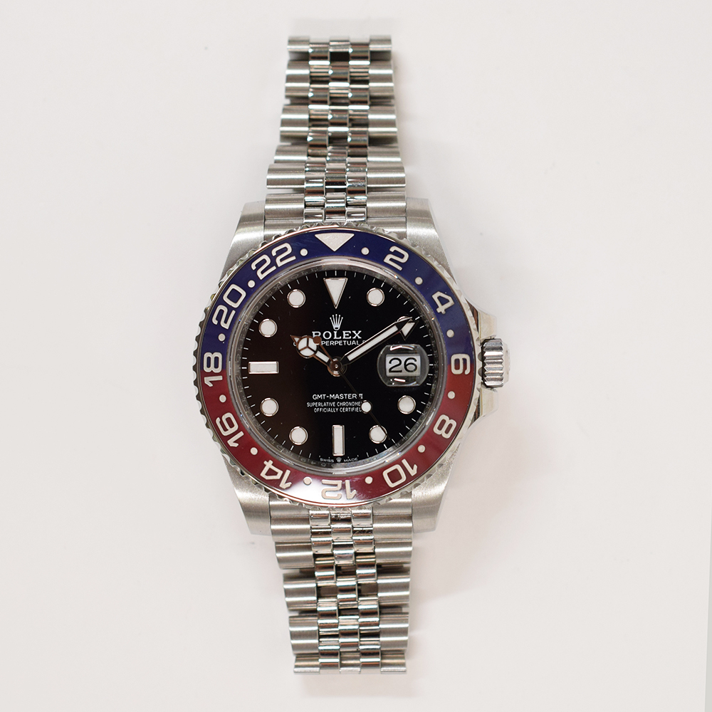 GMT-Master II Steel Jubilee Black Dial "Pepsi" 40mm Product Image 1