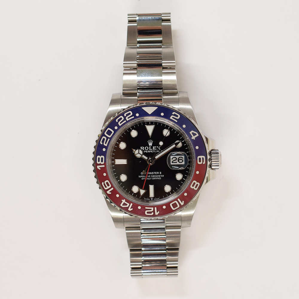 GMT-Master II Steel Black Dial "Pepsi" 40mm Product Image 1
