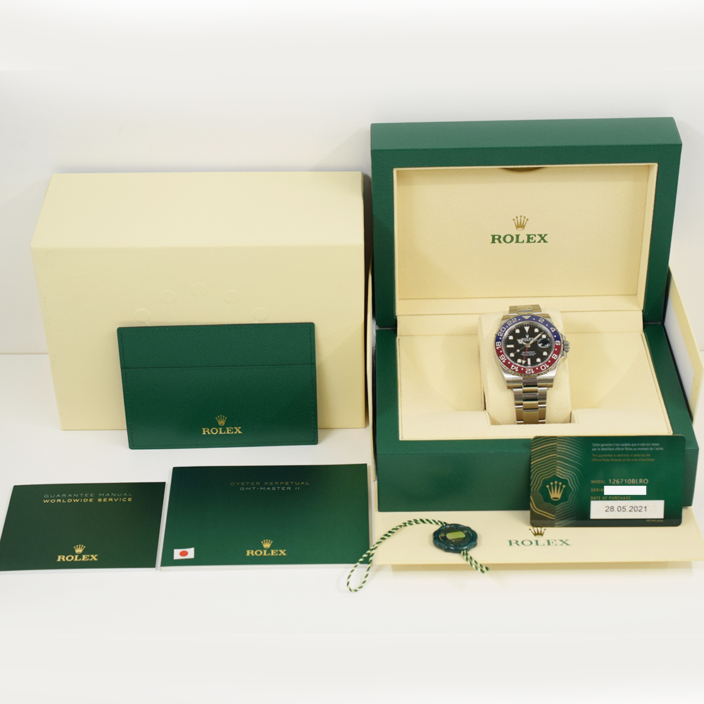 GMT-Master II Steel Black Dial "Pepsi" 40mm Product Image 10