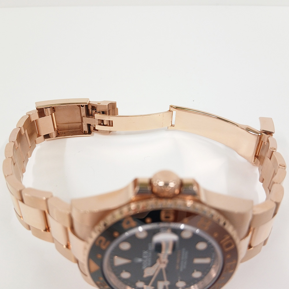 GMT-Master II "Rootbeer" Rose Gold Black Dial 40mm Product Image 3