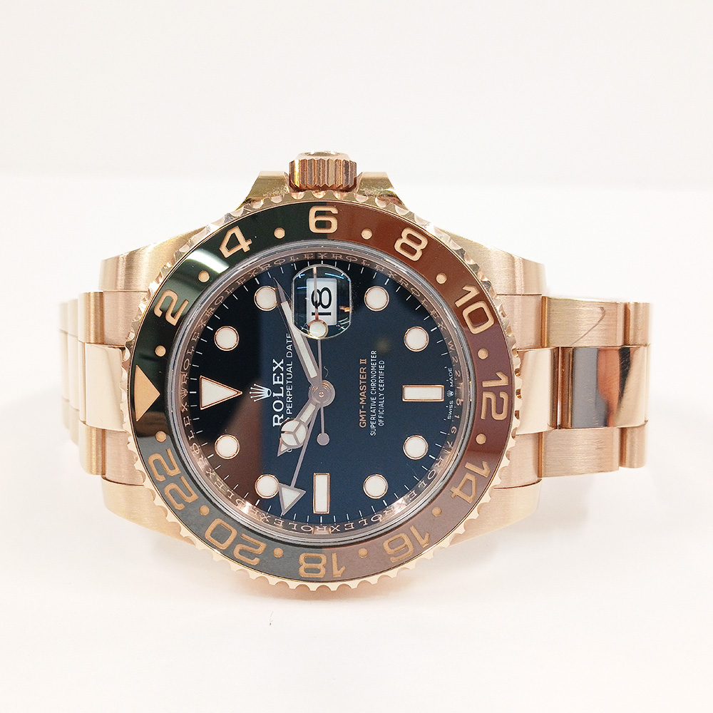 GMT-Master II "Rootbeer" Rose Gold Black Dial 40mm Product Image 2