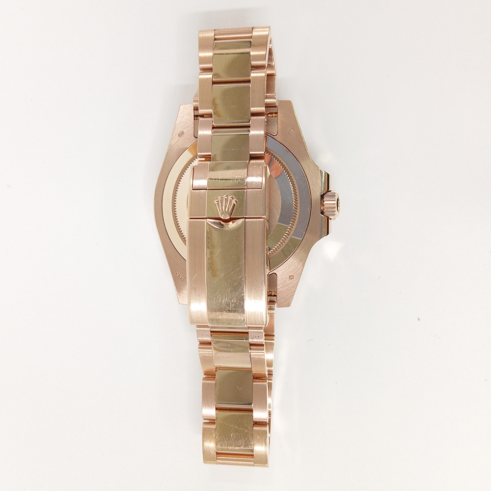 GMT-Master II "Rootbeer" Rose Gold Black Dial 40mm Product Image 7