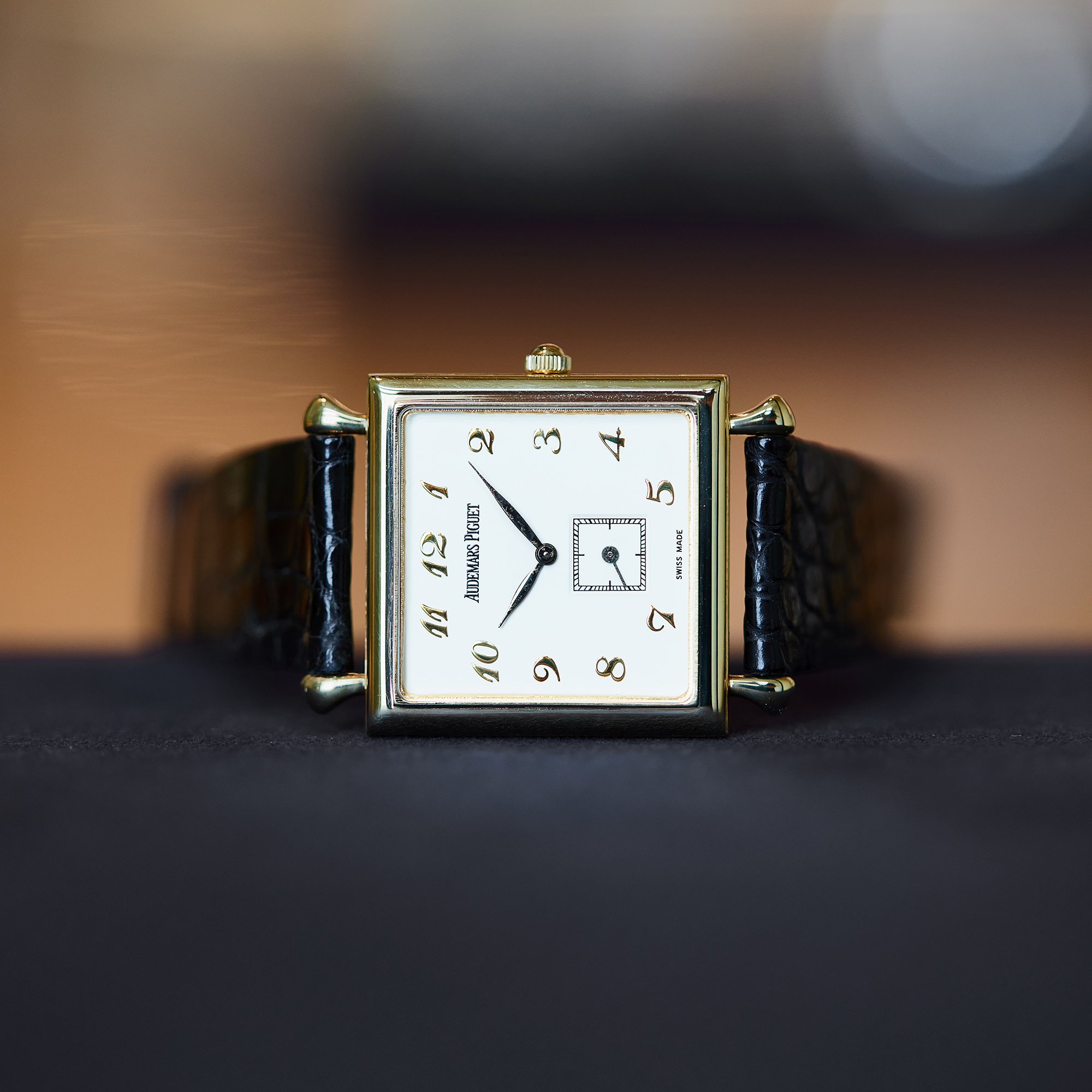 Vintage Carrée Yellow Gold White Dial 27mm Product Image