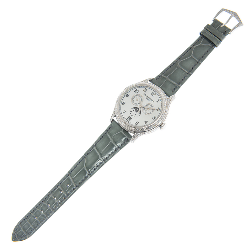 Annual Calendar White Gold Diamond Mother of Pearl Dial 38mm Product Image 3