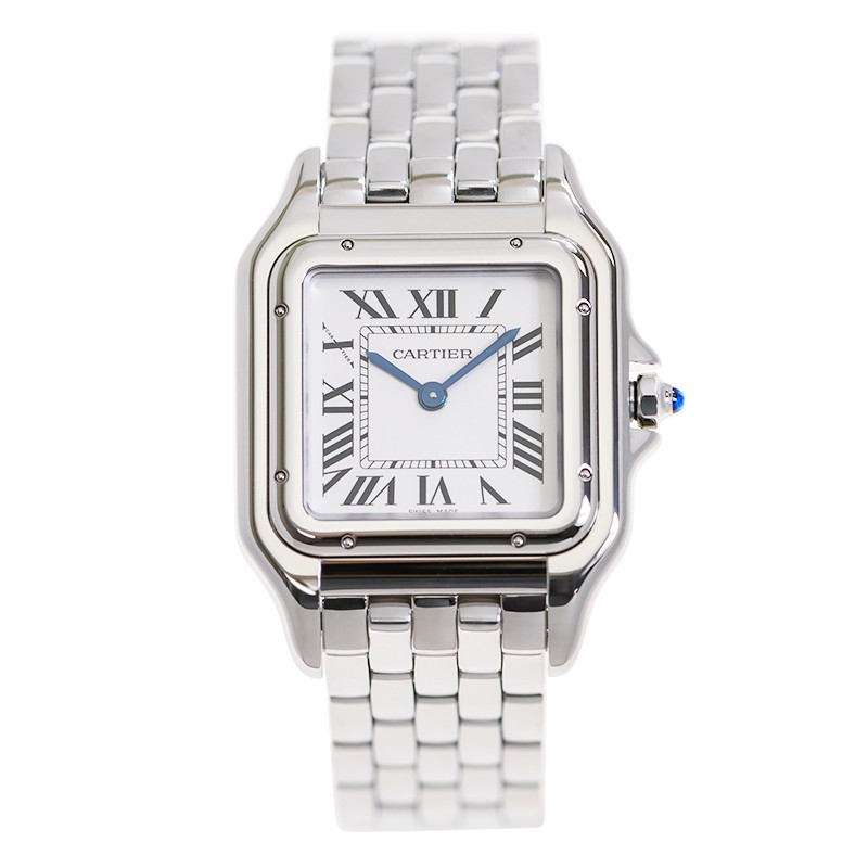 Panthère de Cartier Steel Silver Dial 27mm Product Image 1