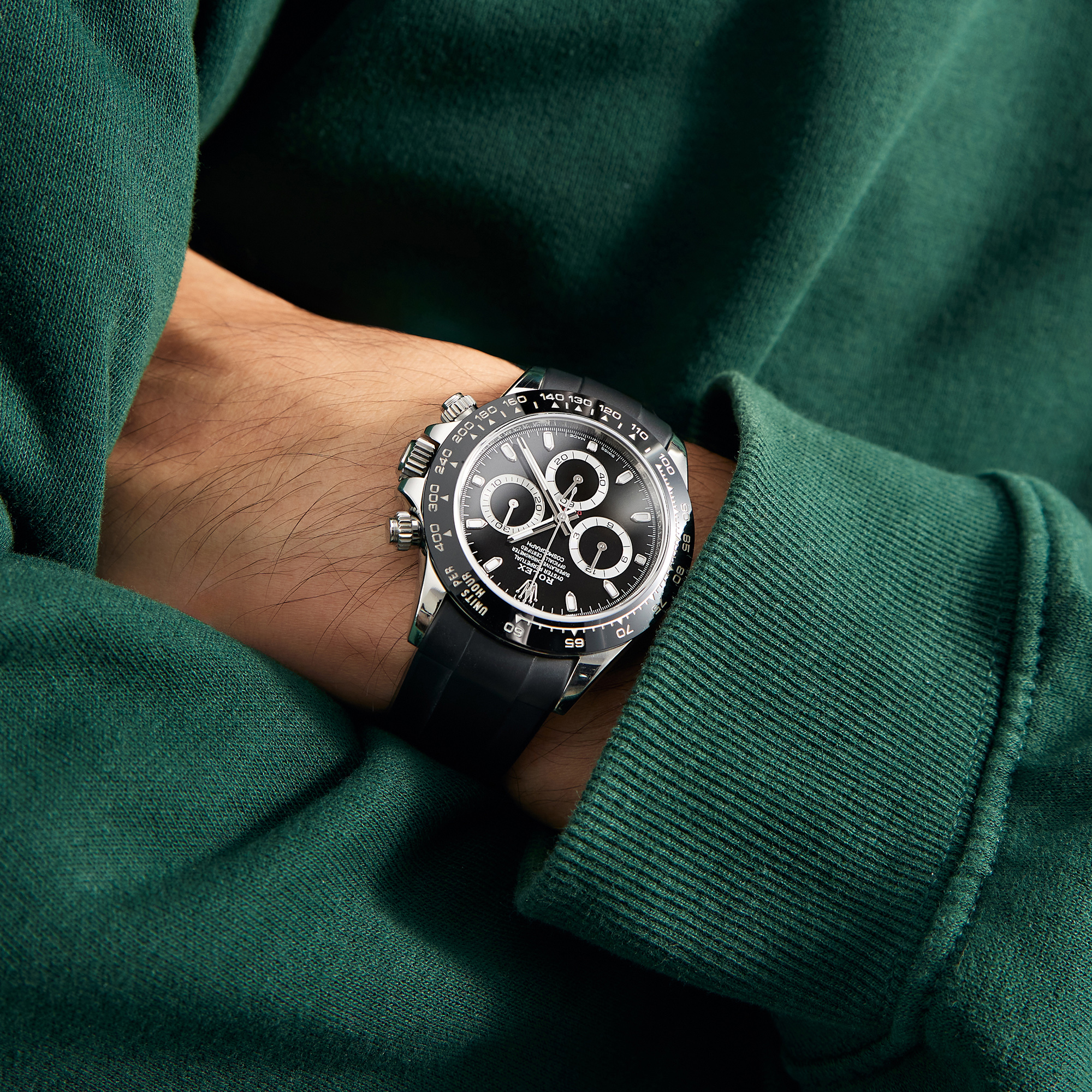 Daytona Steel Black Dial 40mm Product Image