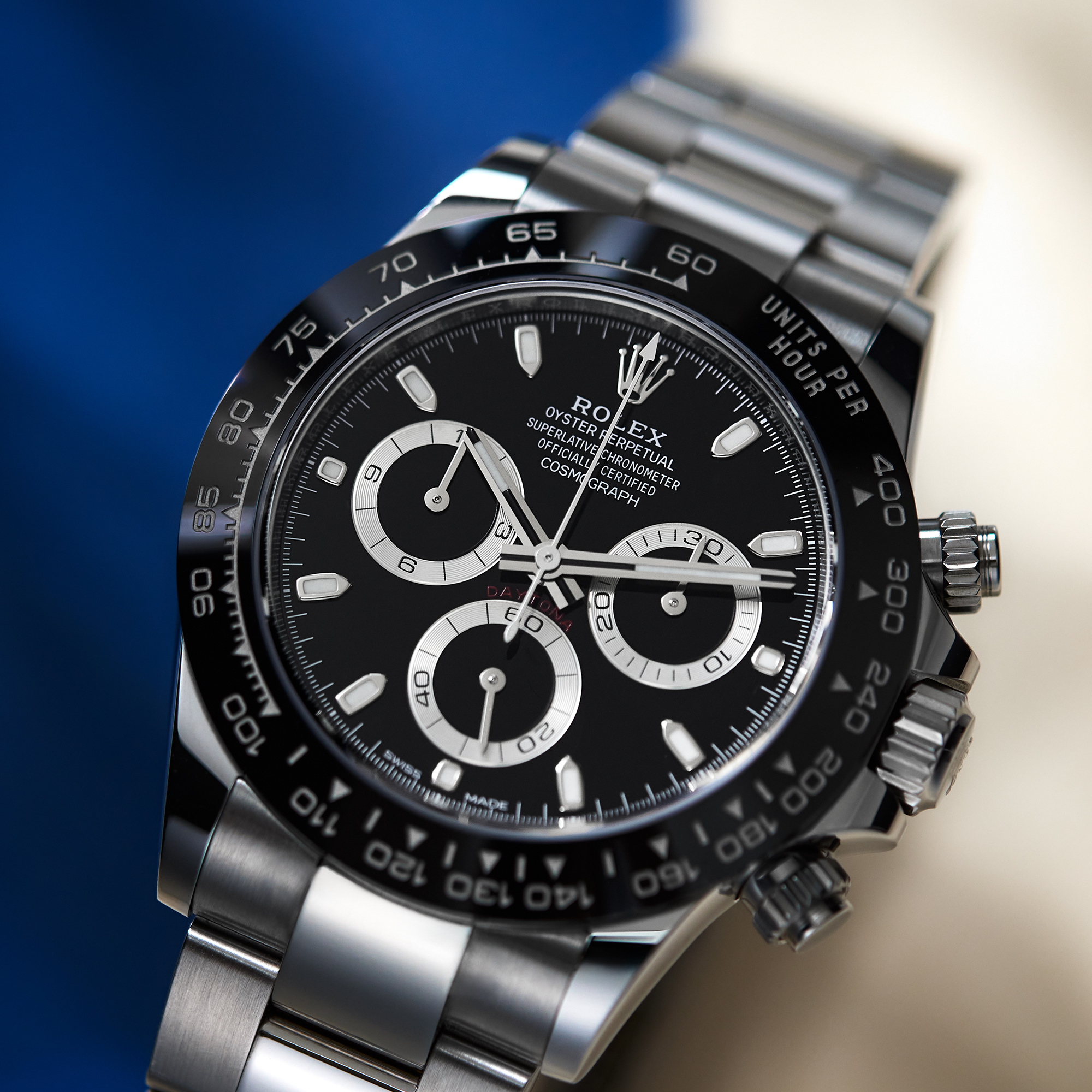 Daytona Steel Black Dial 40mm Product Image