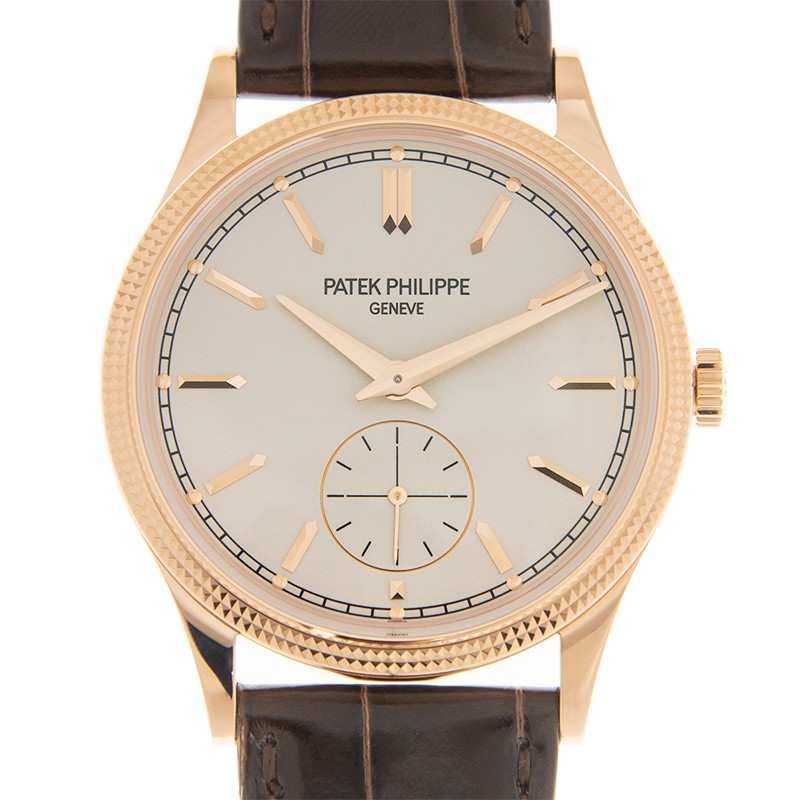 Calatrava Rose Gold Silver Dial 39mm Product Image 1