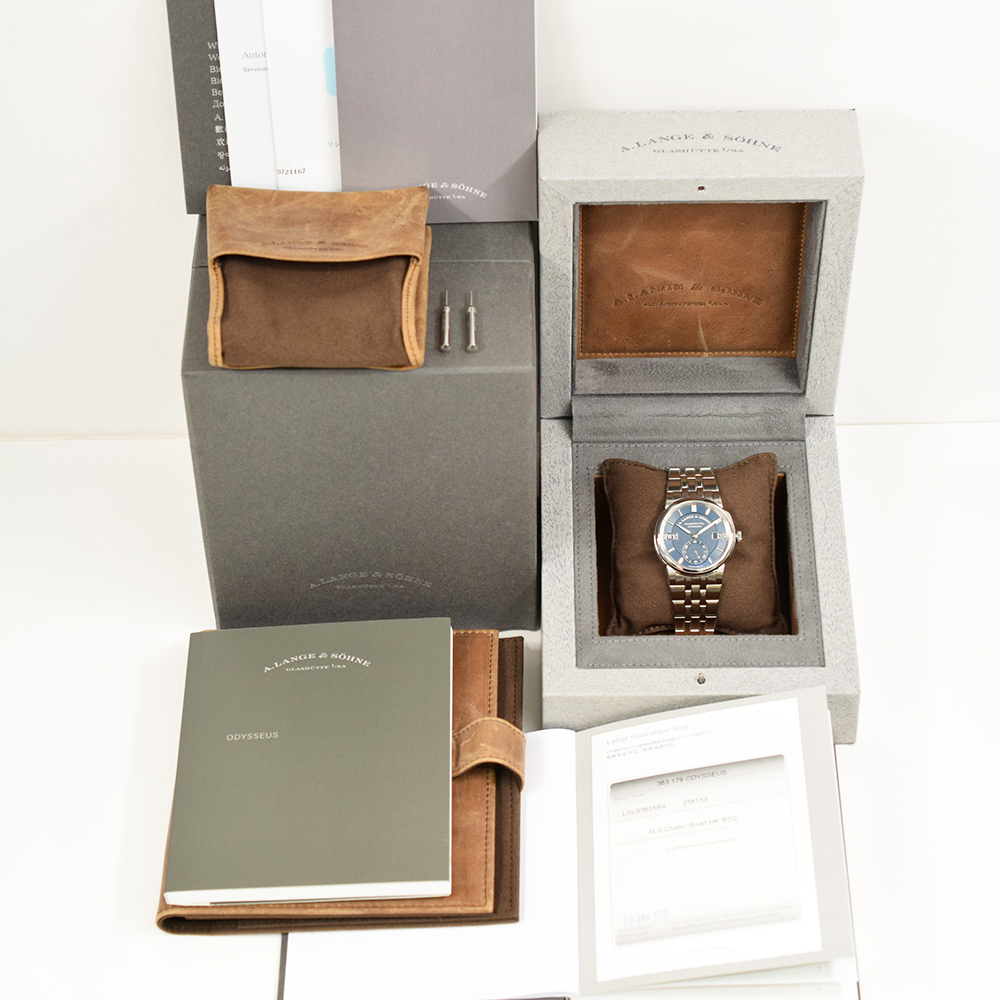 Odysseus Steel Blue Dial 40mm Product Image 11
