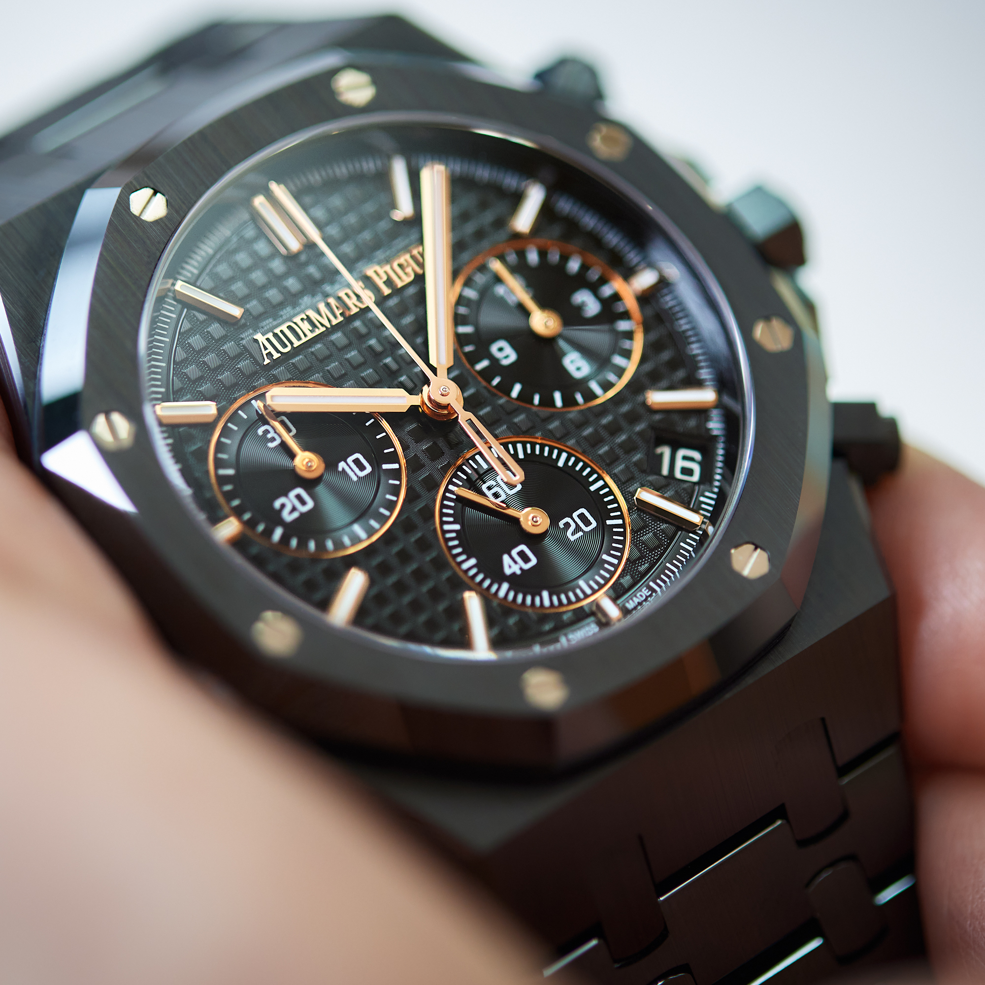 Royal Oak Chronograph Ceramic Black Dial 41mm Product Image