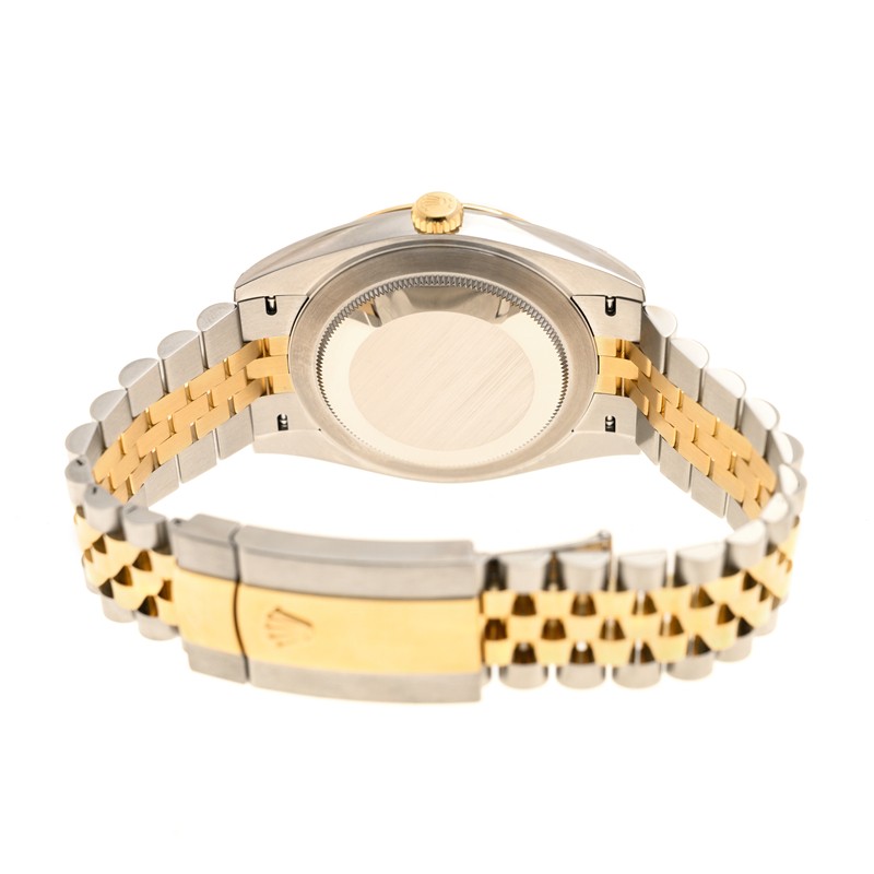 Datejust "Wimbledon" Yellow Gold & Steel Grey Dial 41mm Product Image 4