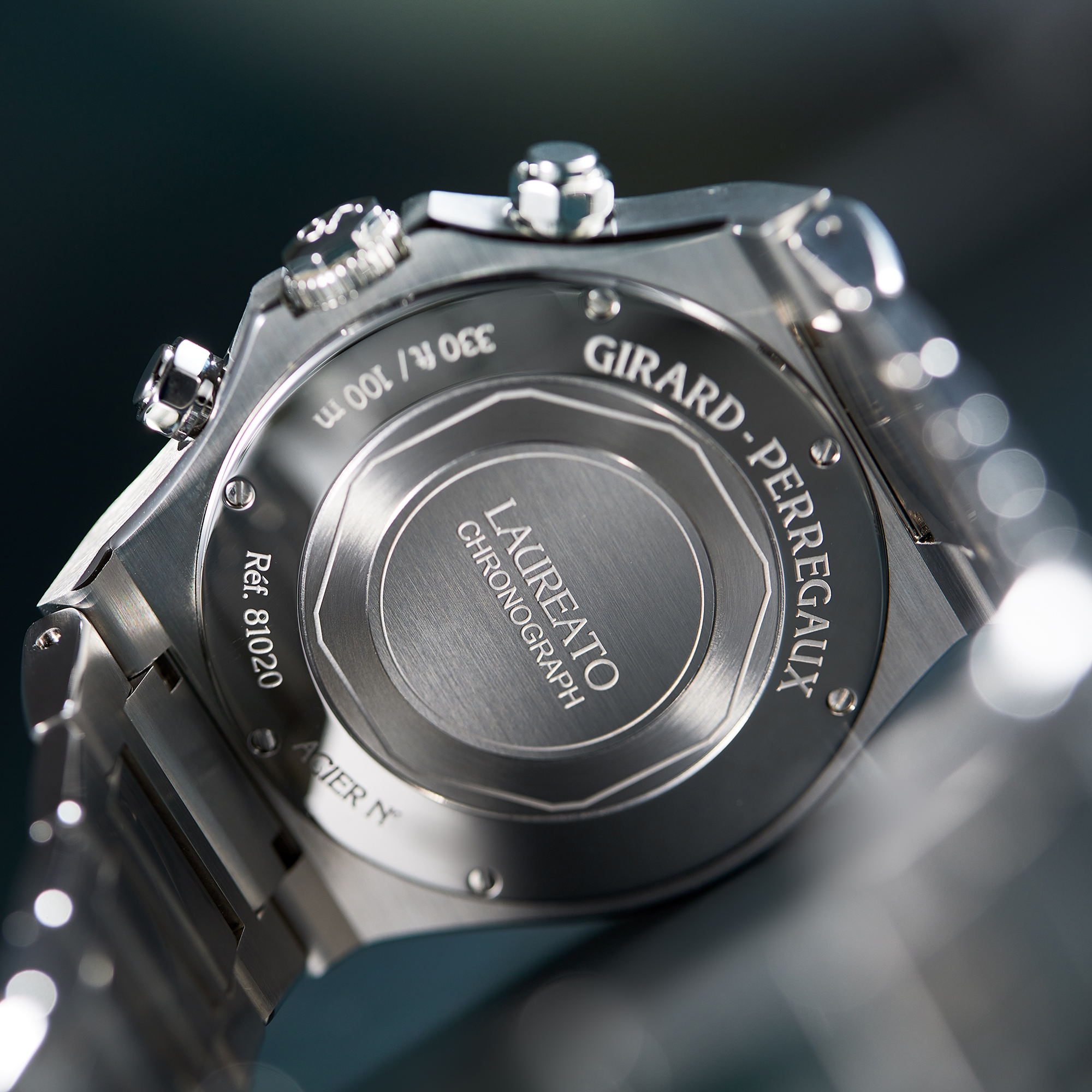 Laureato Chronograph Steel Silver Dial 42mm Product Image 14