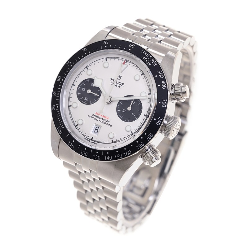 Heritage Black Bay Chronograph Steel White Dial 41mm Product Image 2