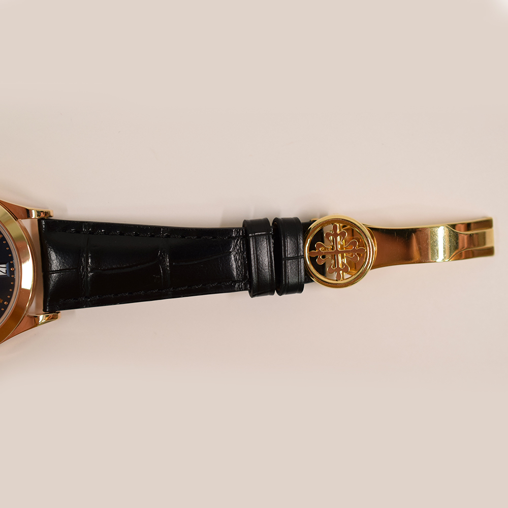 Annual Calendar Rose Gold Blue Dial 38mm Product Image 6