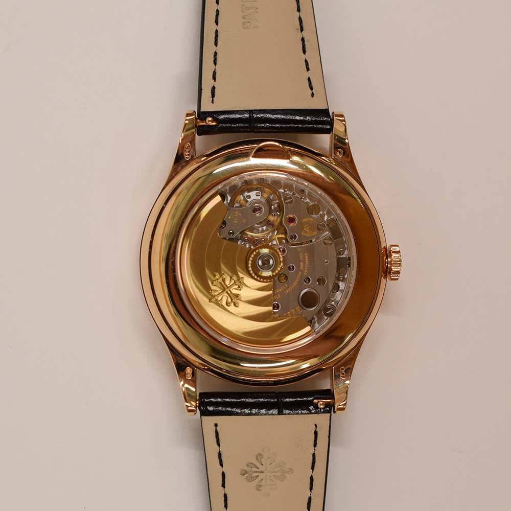Annual Calendar Rose Gold Blue Dial 38mm Product Image 8
