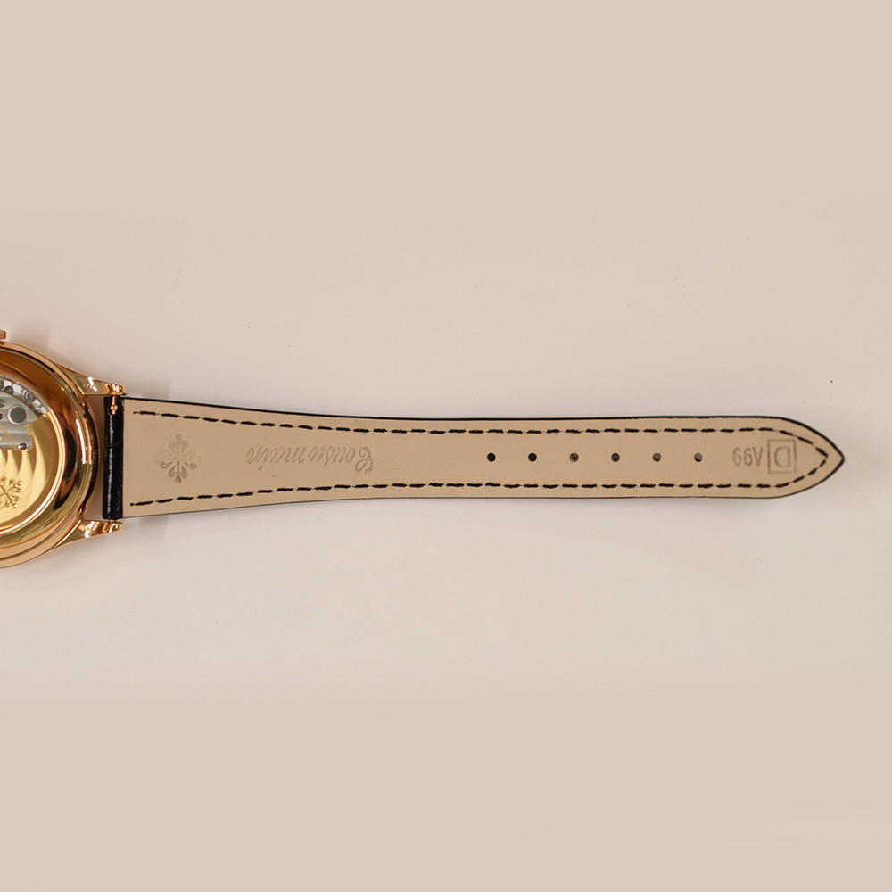 Annual Calendar Rose Gold Blue Dial 38mm Product Image 10