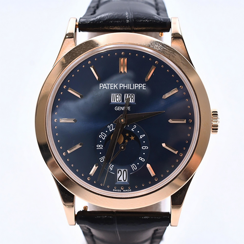 Annual Calendar Rose Gold Blue Dial 38mm Product Image 1