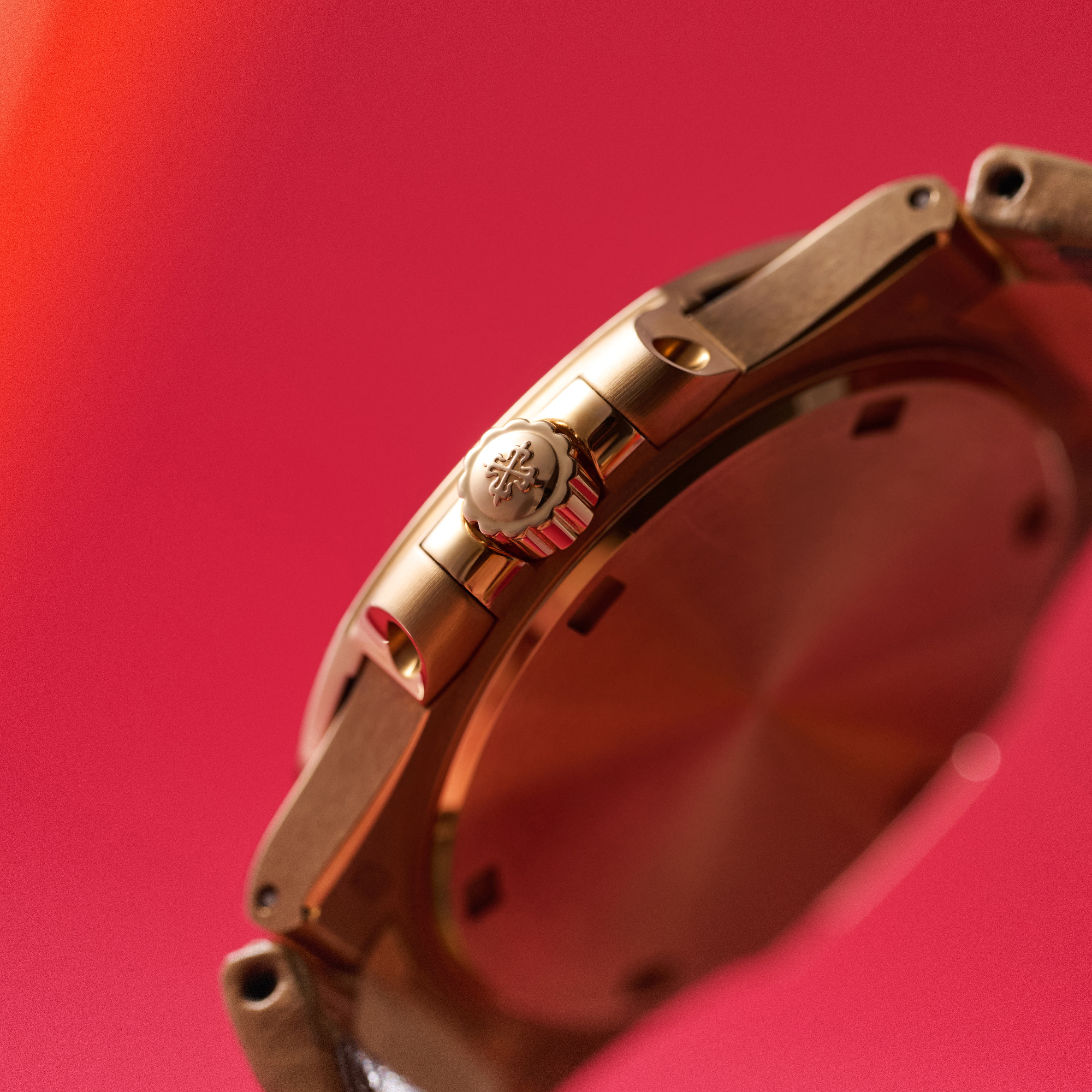 Nautilus Rose Gold Diamond White Dial 32mm Product Image