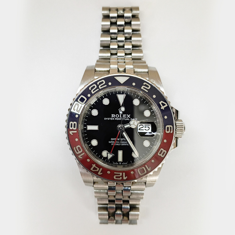 GMT-Master II Steel Jubilee Black Dial "Pepsi" 40mm Product Image 1