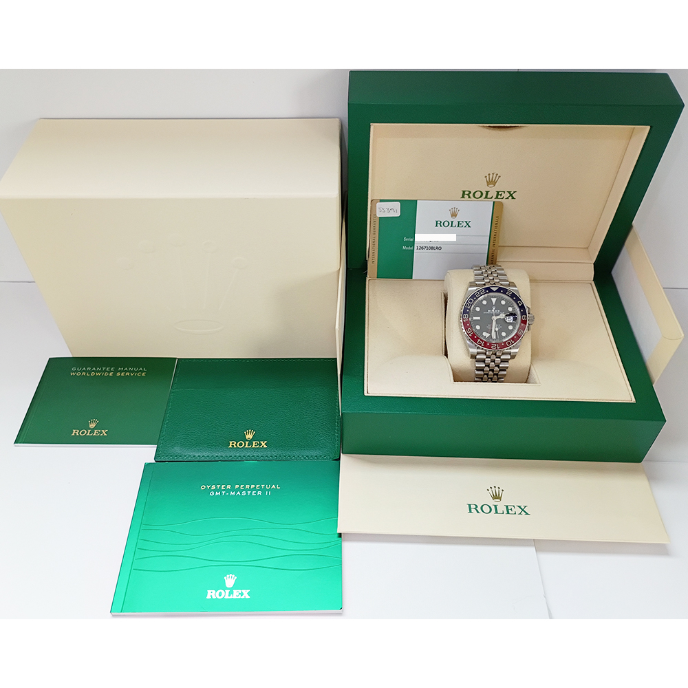 GMT-Master II Steel Jubilee Black Dial "Pepsi" 40mm Product Image 5