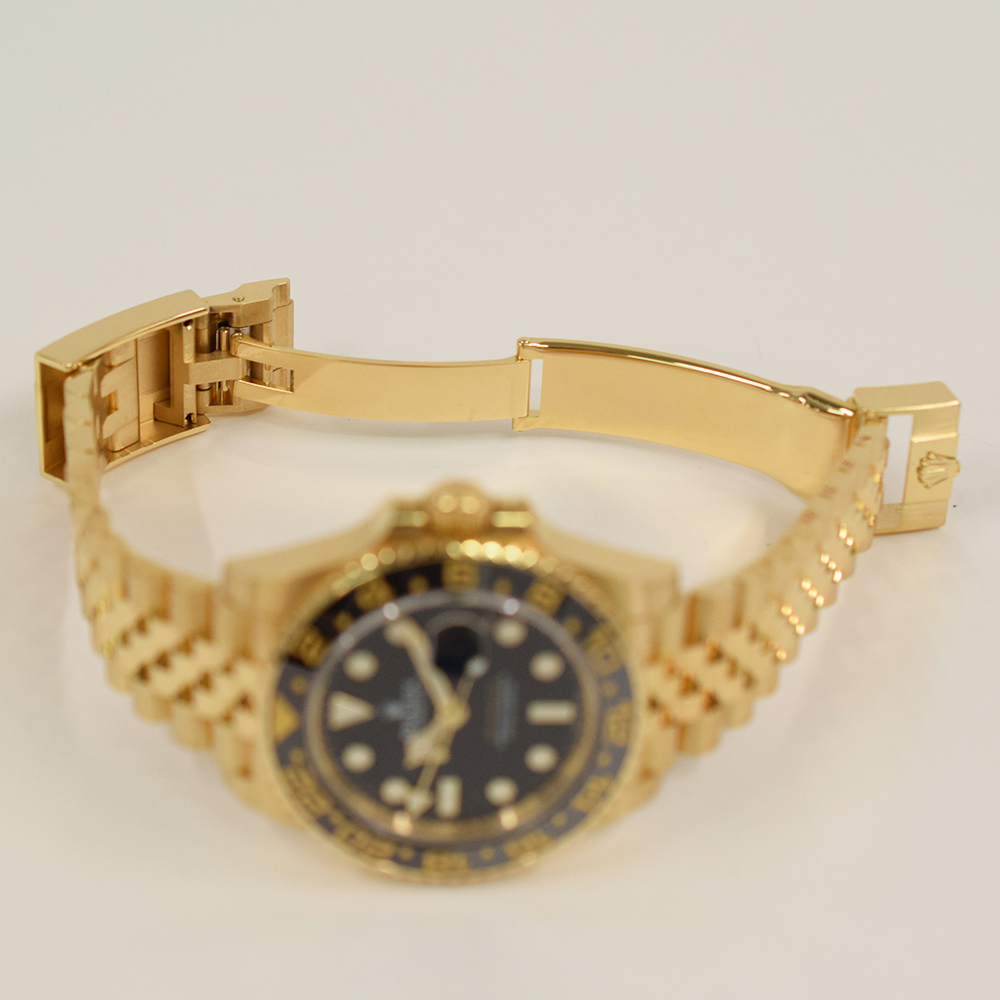 GMT-Master II Yellow Gold Jubilee Black Dial 40mm Product Image 6