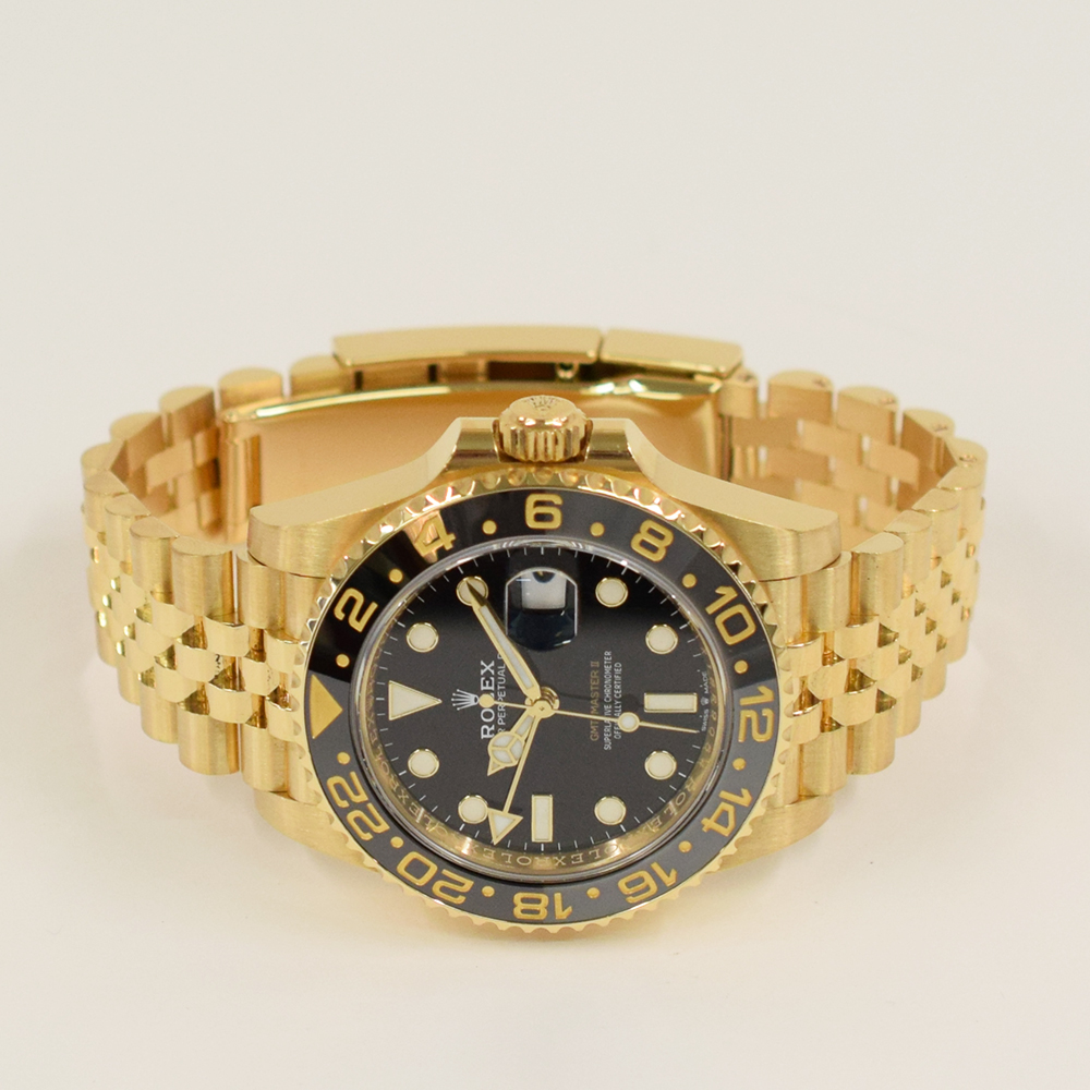 GMT-Master II Yellow Gold Jubilee Black Dial 40mm Product Image 2
