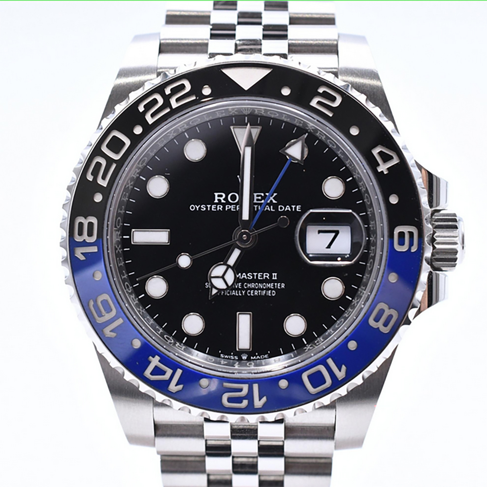 GMT-Master II Steel Jubilee Black Dial "Batgirl" 40mm Product Image 1