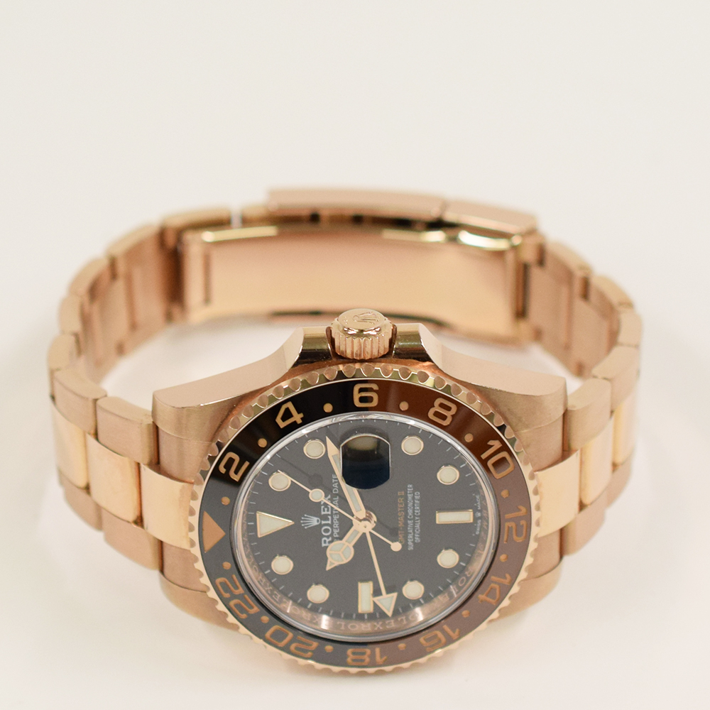 GMT-Master II "Rootbeer" Rose Gold Black Dial 40mm Product Image 2