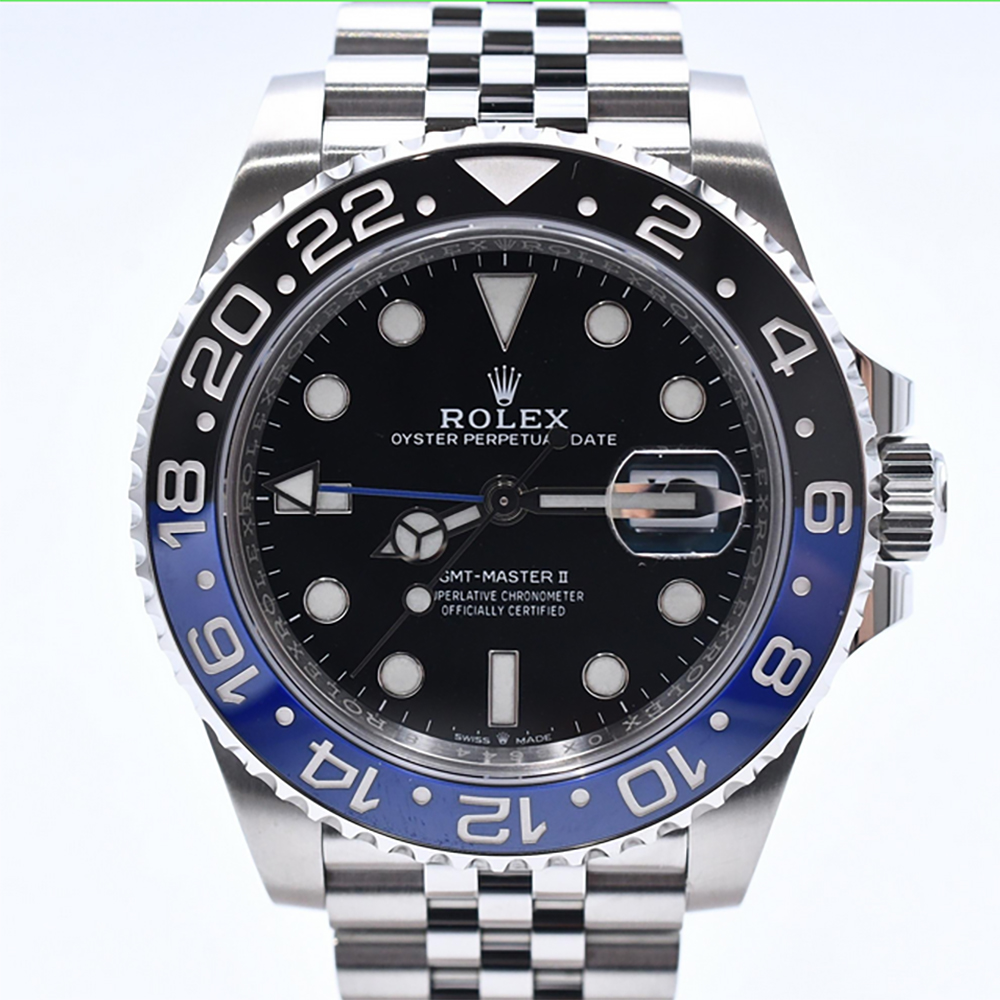 GMT-Master II Steel Jubilee Black Dial "Batgirl" 40mm Product Image 1