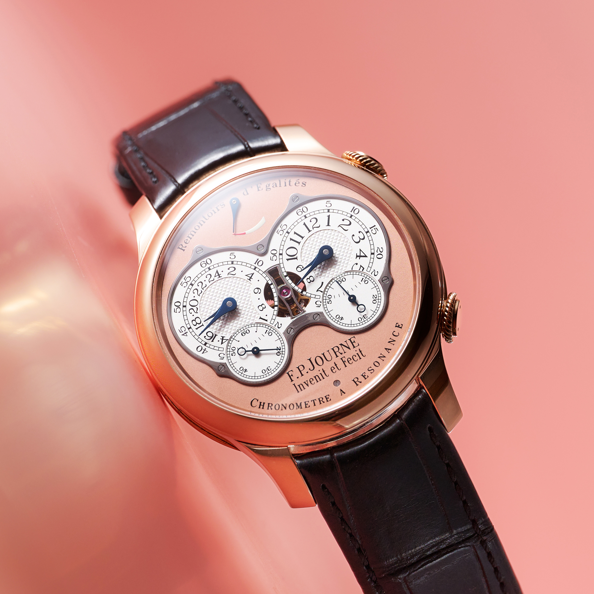Chronomètre à Résonance Rose Gold White Salmon Dial 42mm Product Image