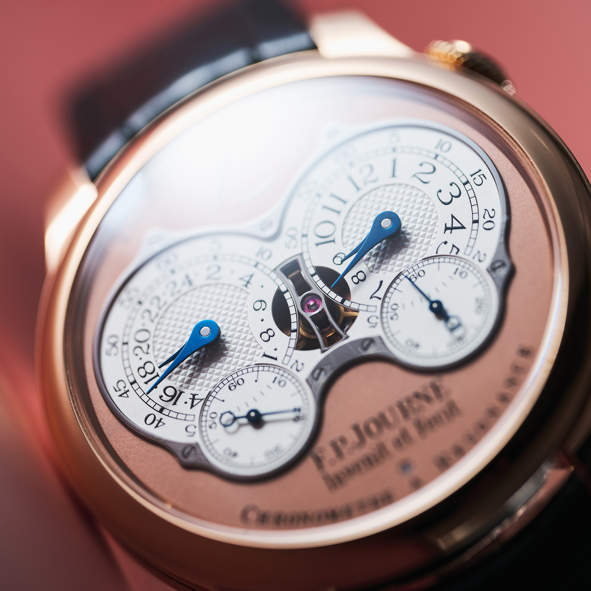 Chronomètre à Résonance Rose Gold White Salmon Dial 42mm Product Image