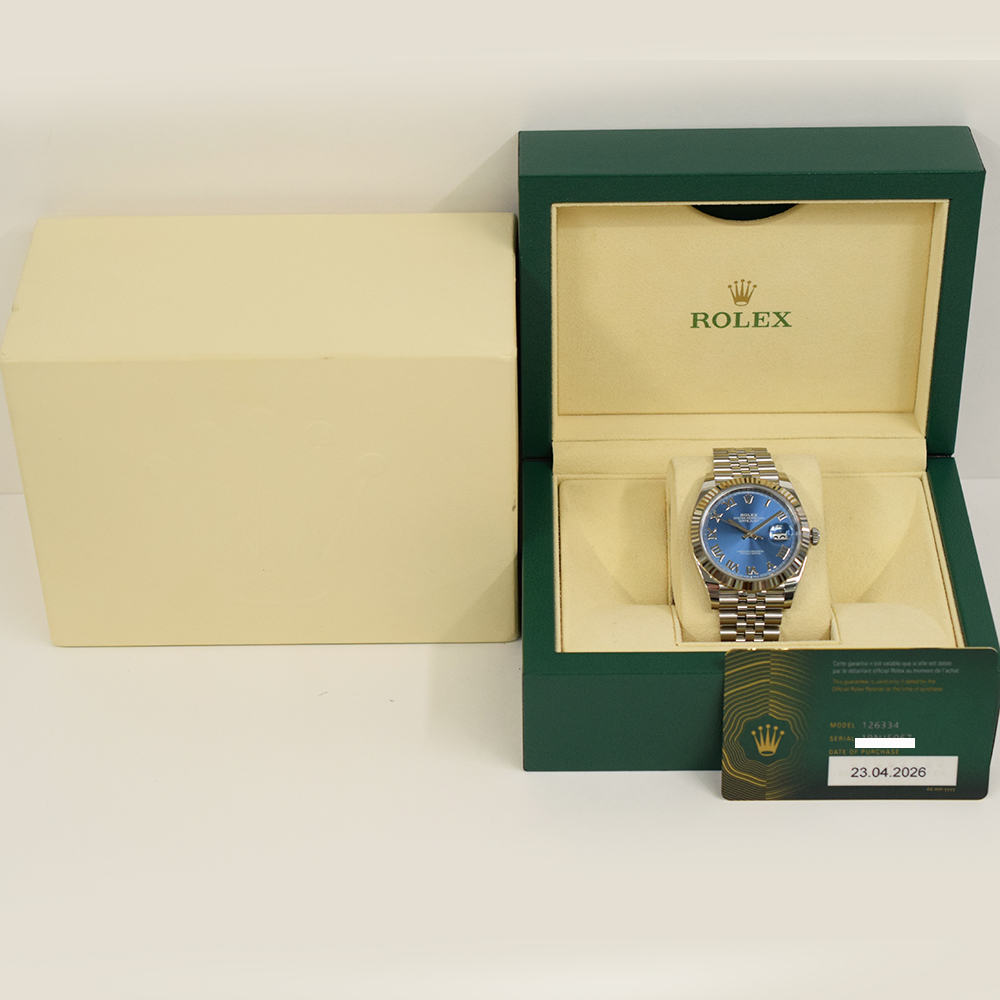 Datejust Steel Jubilee Blue Dial 41mm Product Image 10